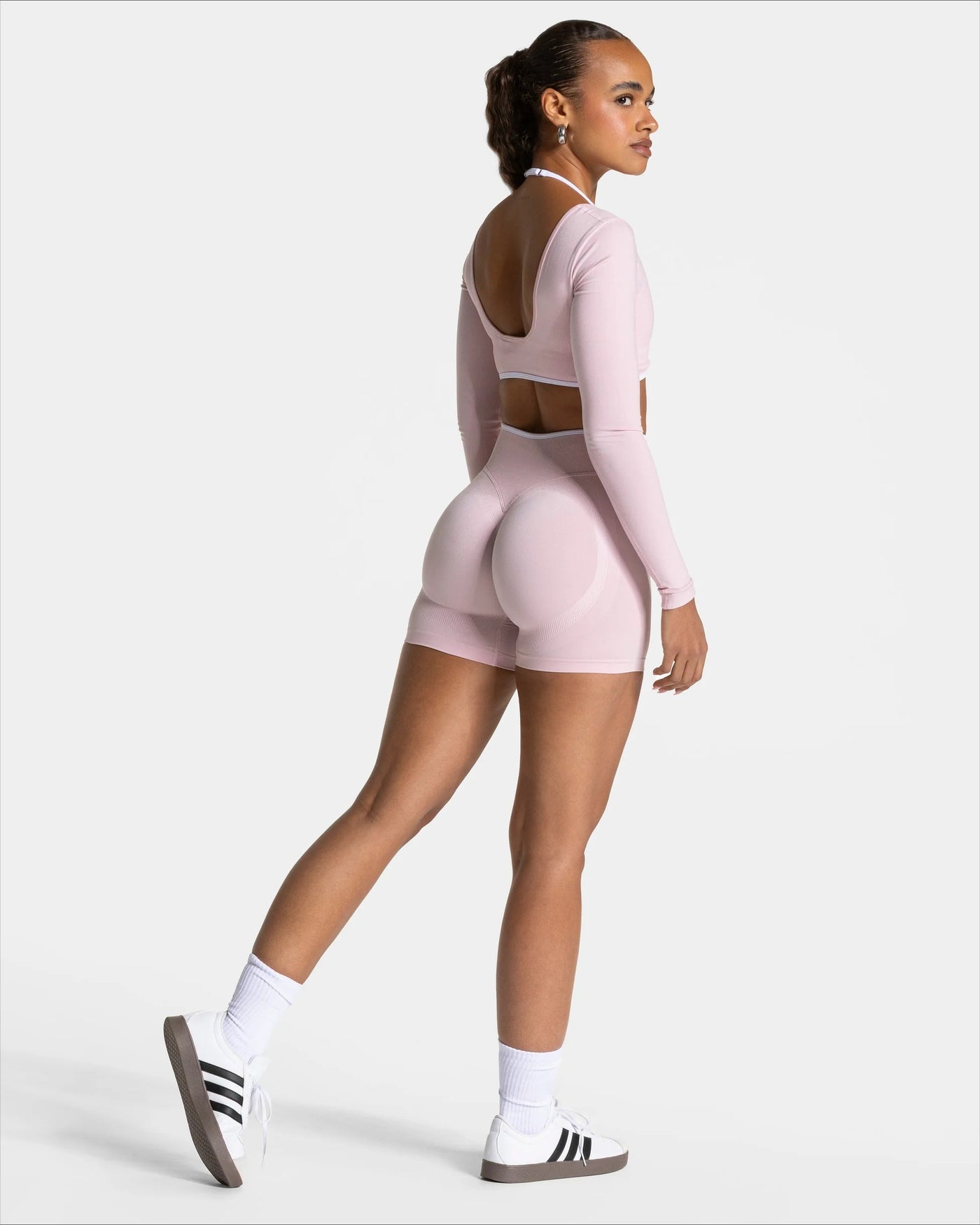 Asiline | High-Waisted Seamless Gym Shorts