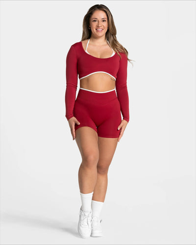 Asiline | High-Waisted Seamless Gym Shorts