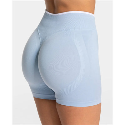 Asiline | High-Waisted Seamless Gym Shorts