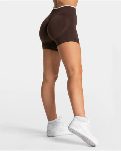 Asiline | High-Waisted Seamless Gym Shorts