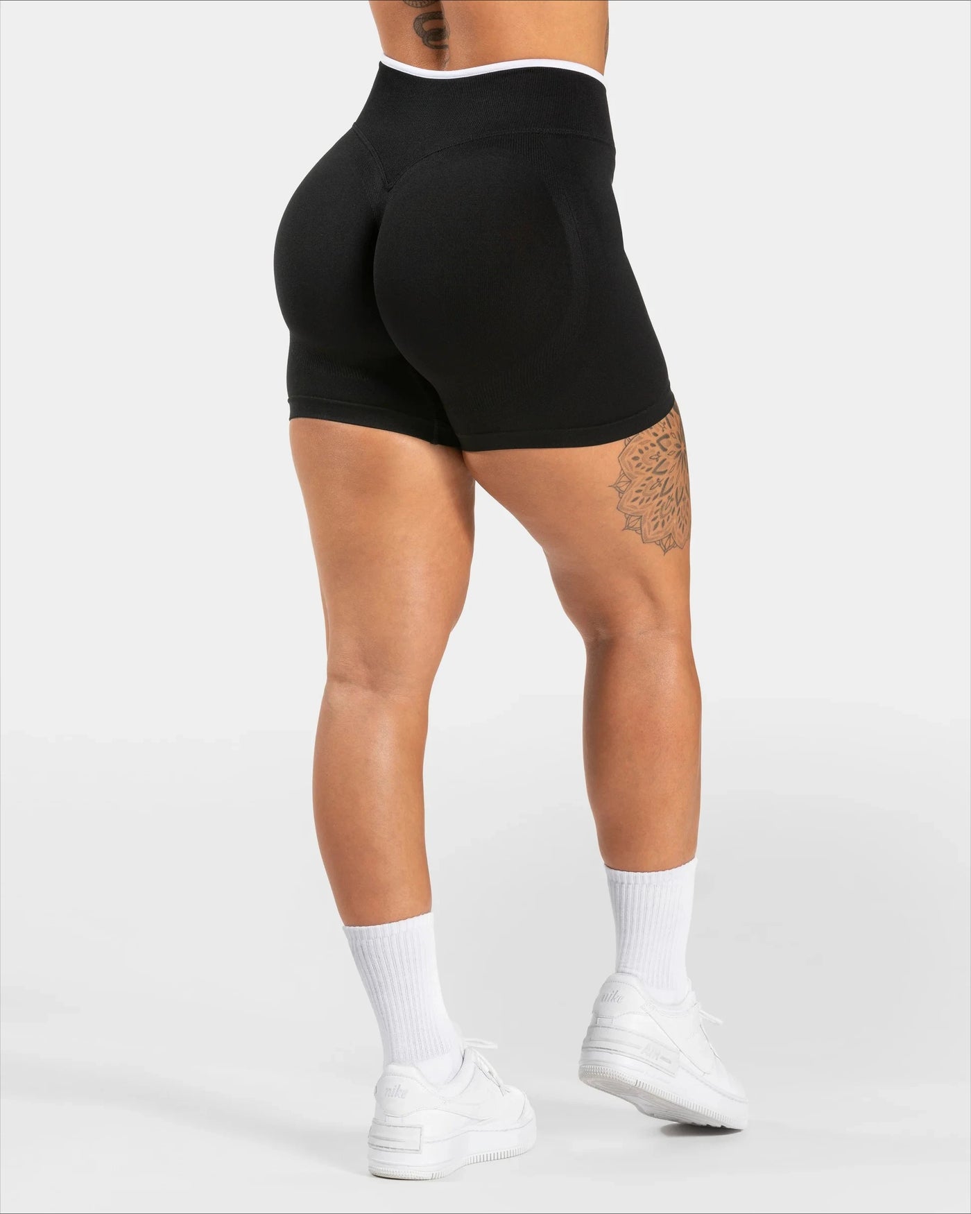 Asiline | High-Waisted Seamless Gym Shorts
