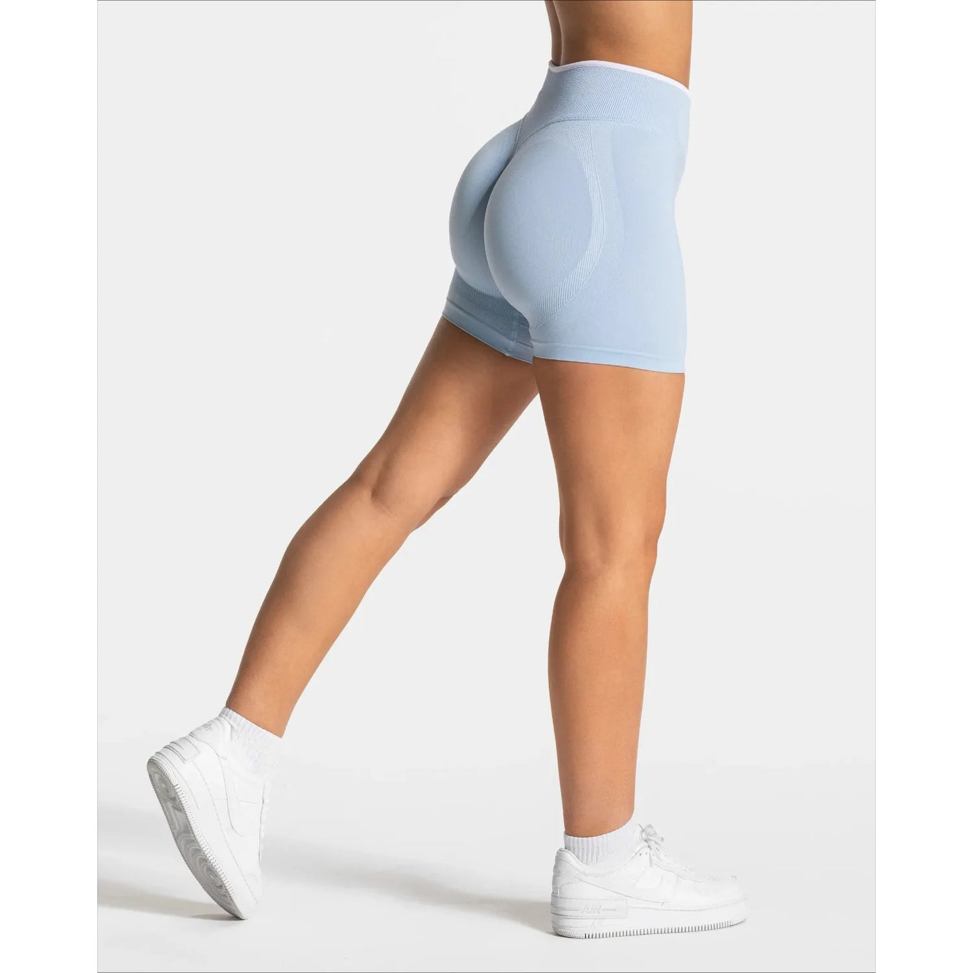 Asiline | High-Waisted Seamless Gym Shorts