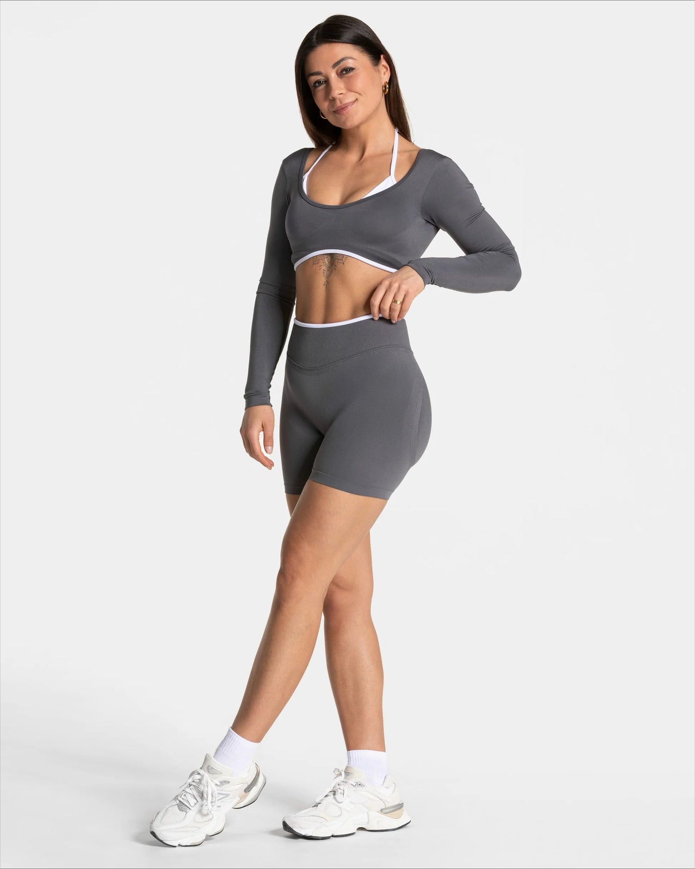 Asiline | High-Waisted Seamless Gym Shorts