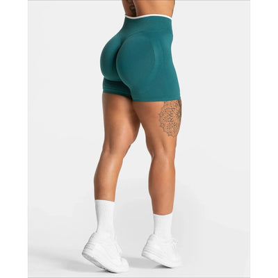 Asiline | High-Waisted Seamless Gym Shorts